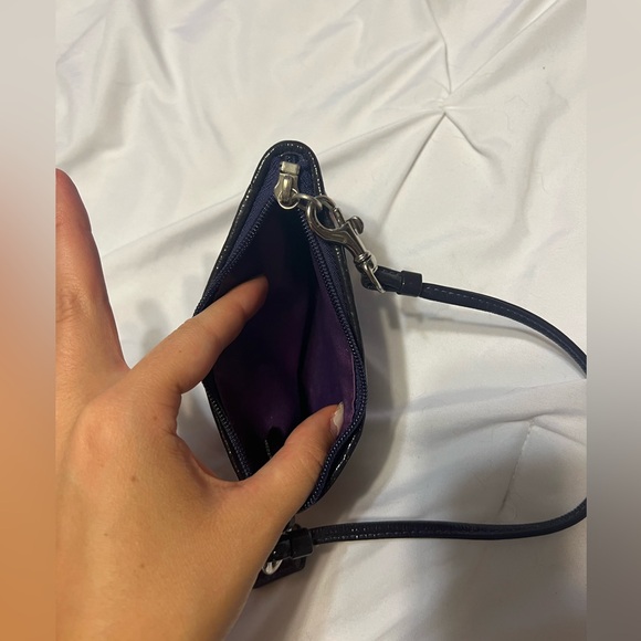 Coach x Poppy Plaid Wristlet - Picture 5 of 5